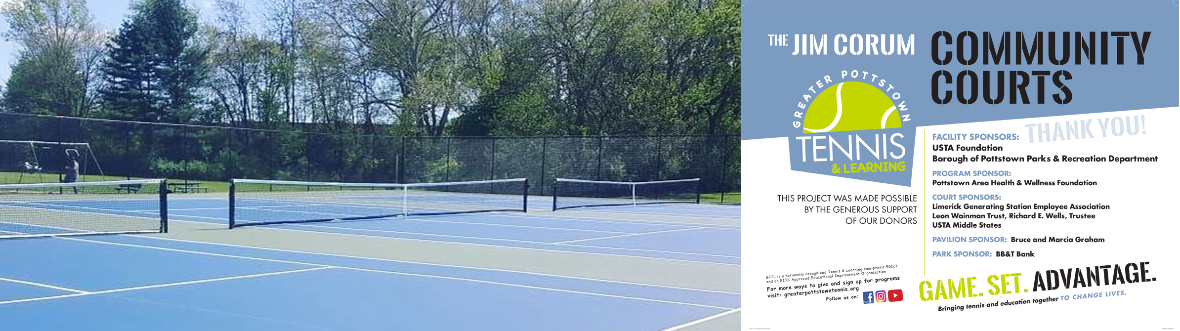 New Maple St. Park Tennis Courts